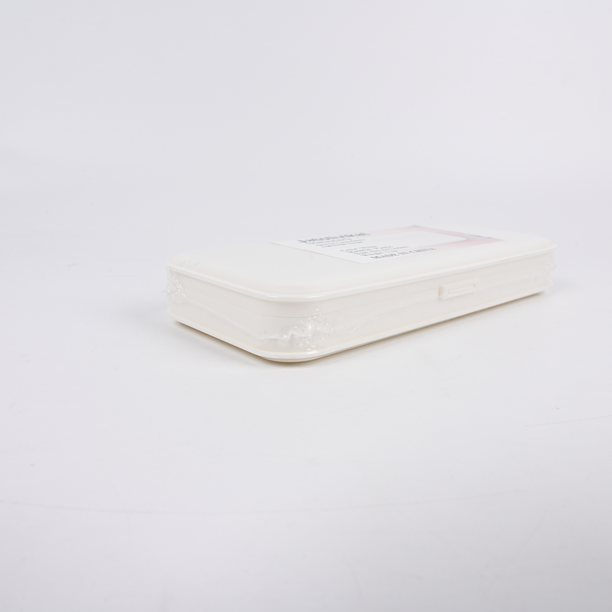 Jatolivikat White Plastic Pencil Case Stationery, 8 Inch Spacious School Supplies with Multiple Compartments, Lightweight School Pouch Stationery for Students & Kids - Image 7