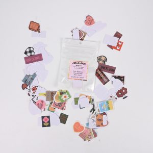 Jatolivikat 50 Pcs Vintage Botanical Stickers, 5x5 Inch Waterproof Aesthetic Sticker Pack for Journaling, Laptop, Water Bottle, Scrapbook, DIY Decoration